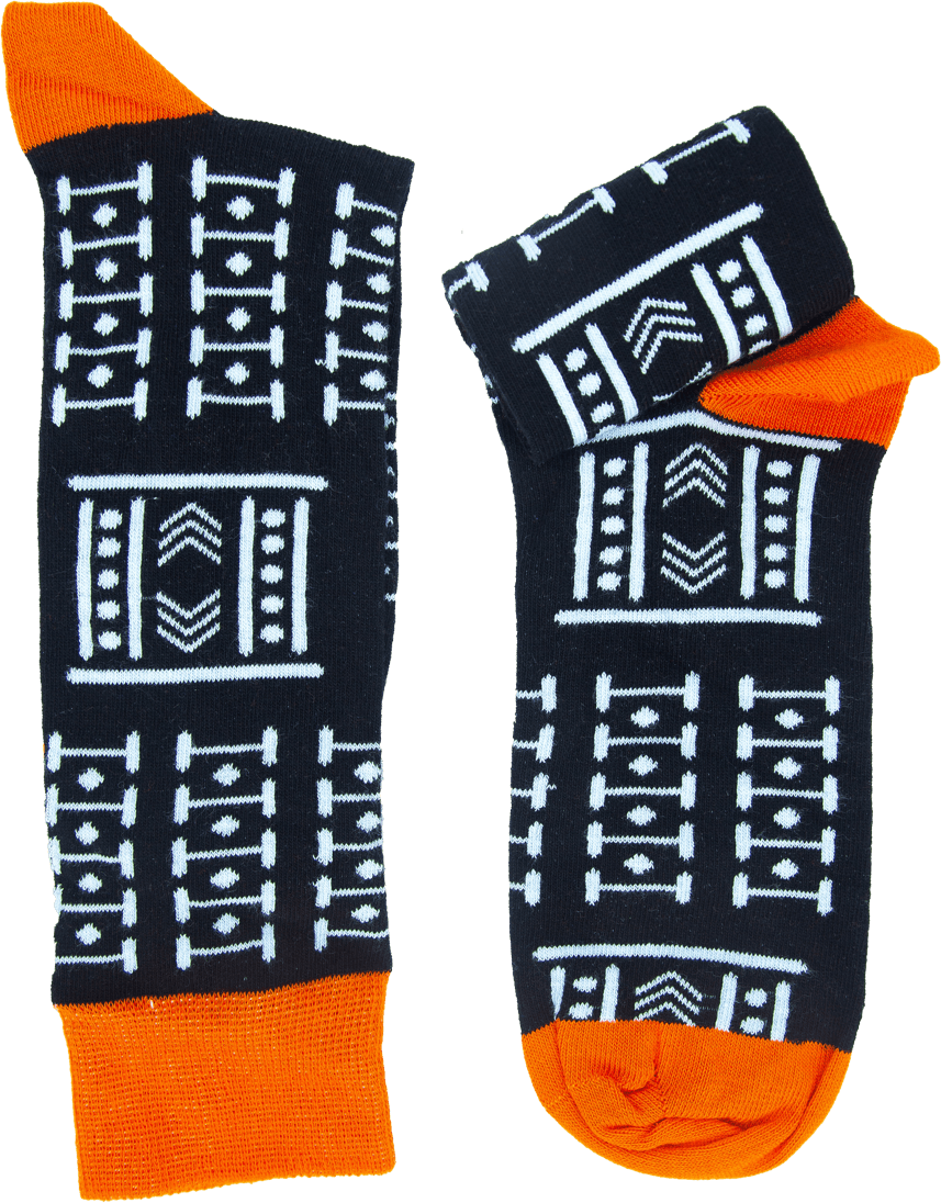 Aboki Mudcloth African Socks