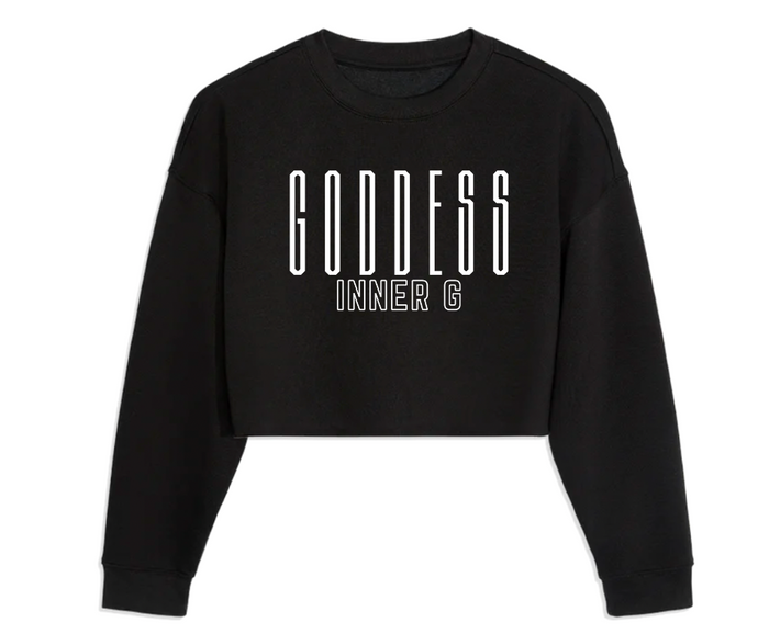 Goddess Inner G Cropped Sweatshirt